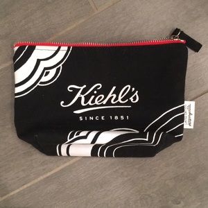 Kiehl’s Travel Pouch - Black/White